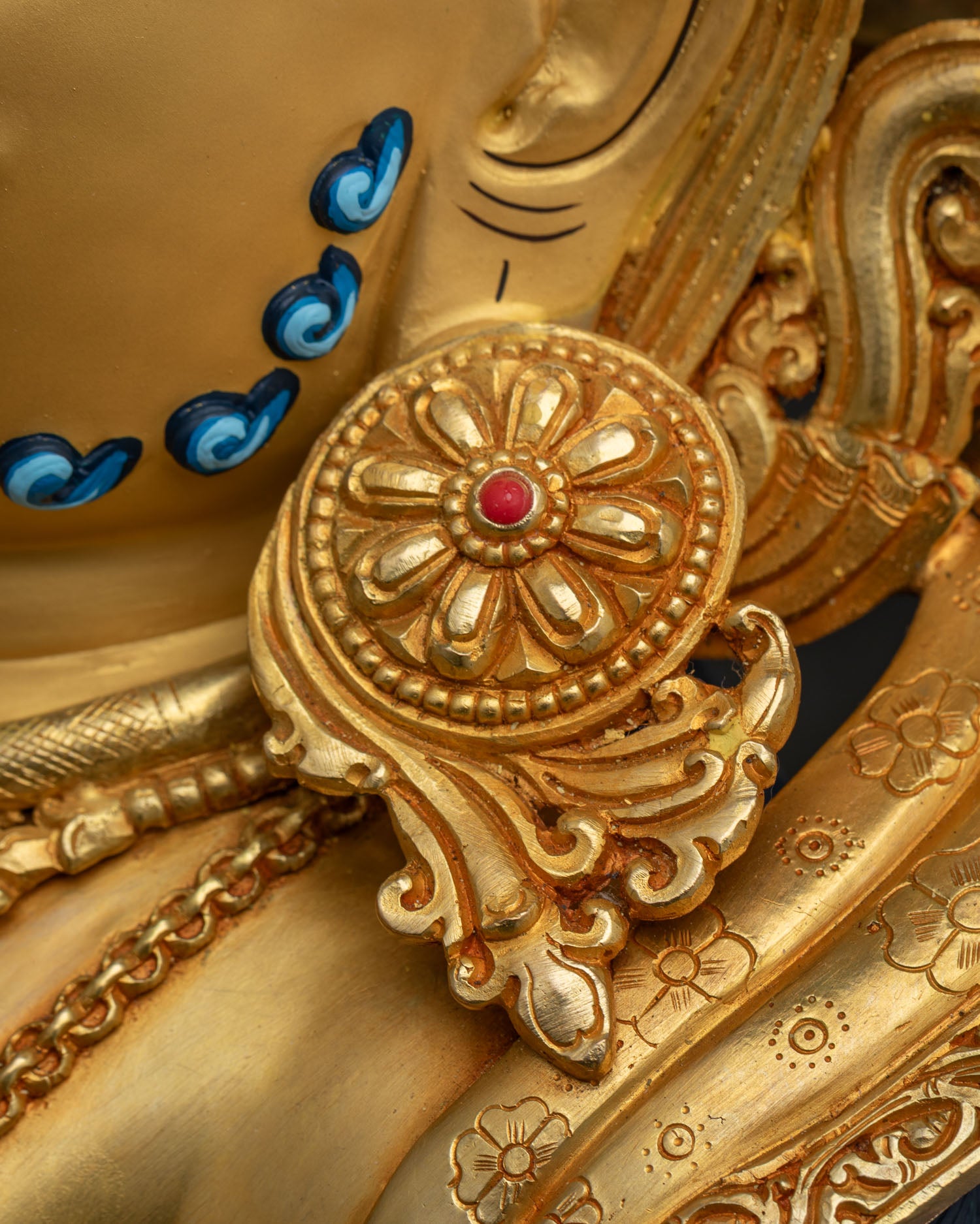 Exclusive Dzambhala Statue - Divine Guardian of Wealth and Fortune