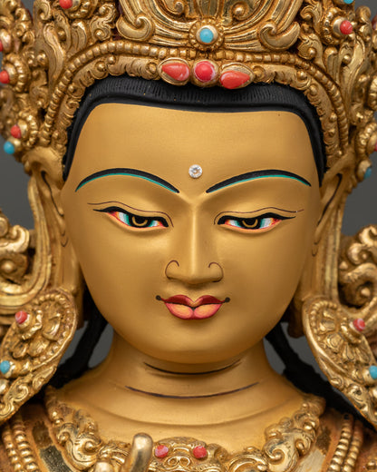 Manjushree Statue | Traditional Newari Craftsmanship