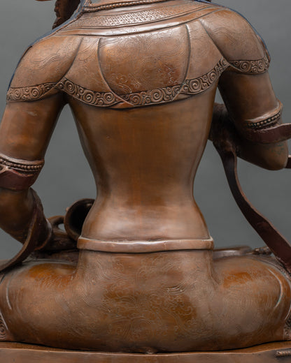 Enlightened Vajrasattva | Handcrafted Buddhist Sculpture