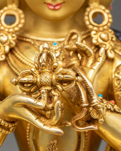 Authentic Namgyalma Statue | Three-Headed Longevity Buddha Sculpture