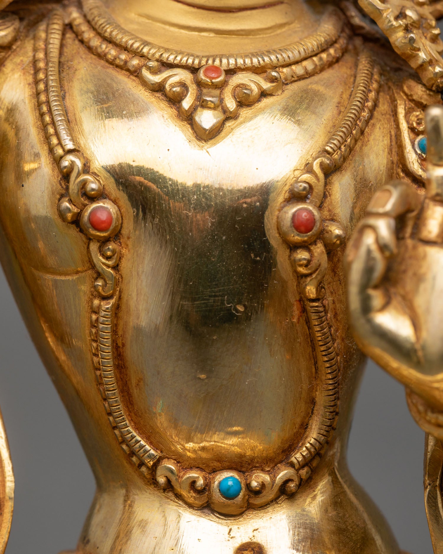 Manjushri Statue – Traditional Meditation and Spiritual Art