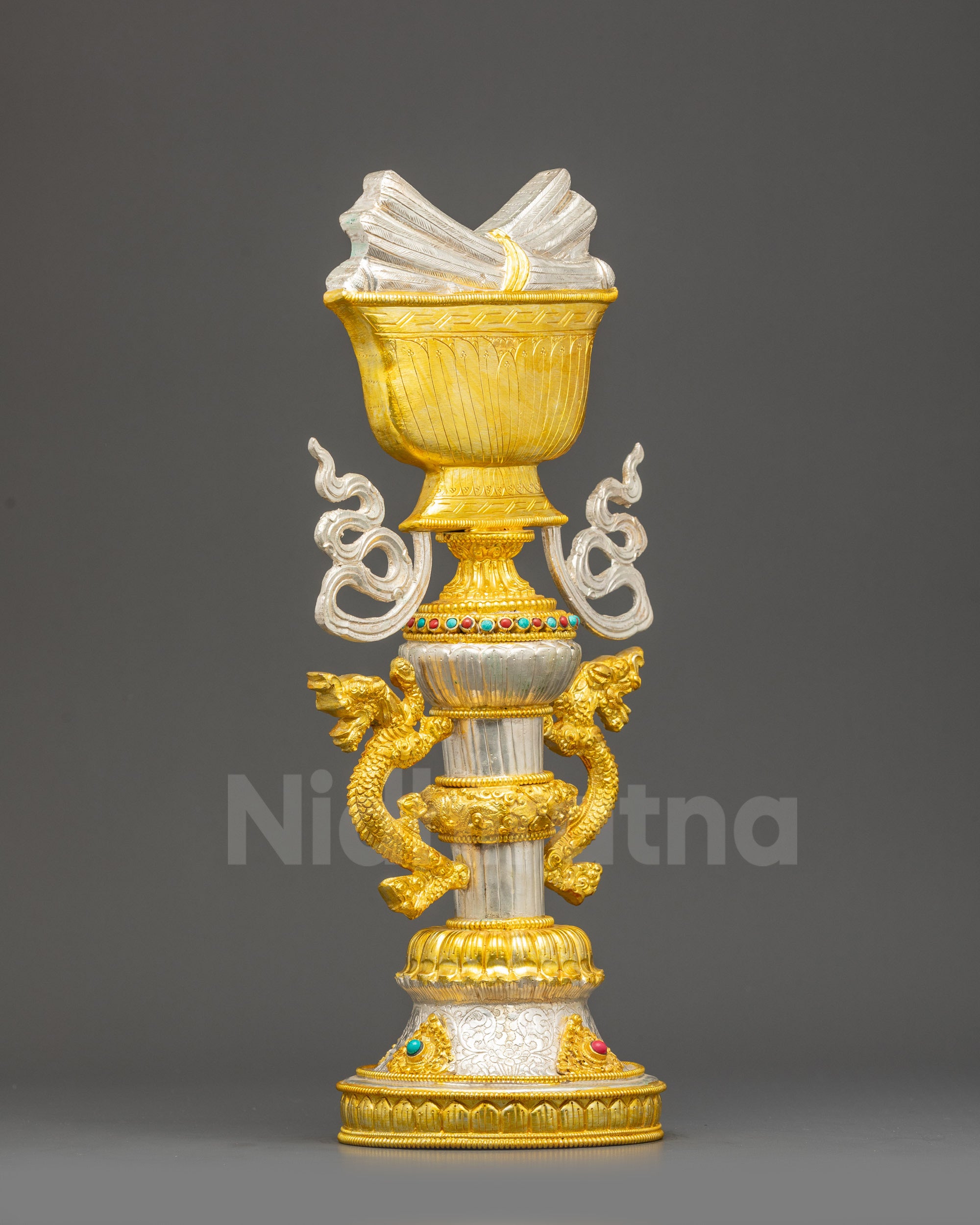 Astamangala Set for Tibetan Offering Rituals