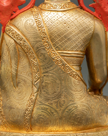 Longchenpa Statue – Traditional Nepalese Meditation Figure