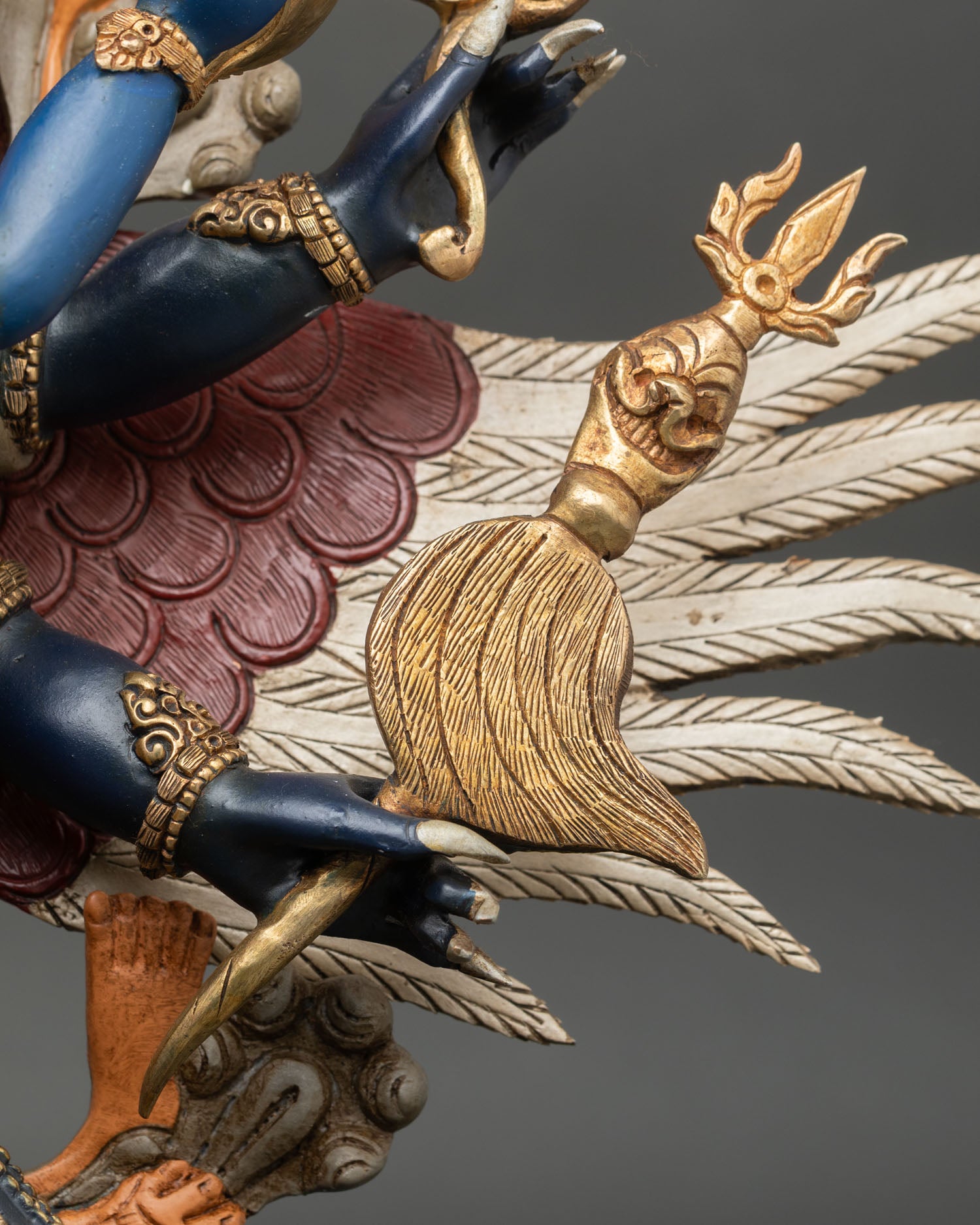 Powerful Vajrakilaya Statue | Wrathful Tantric Protector
