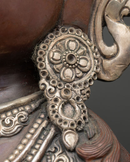 Vajrasattva Statue | Nepalese Spiritual Sculpture for Home Altar