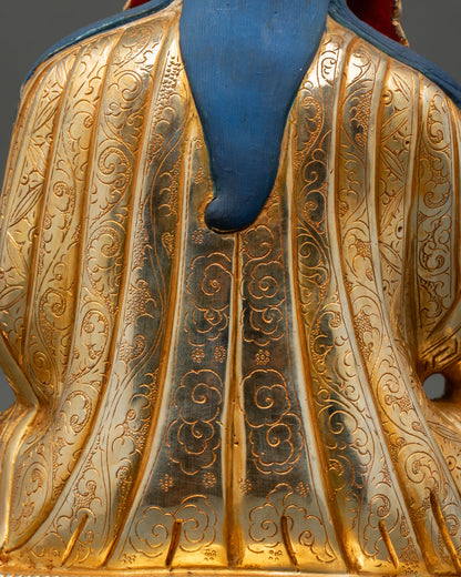 Guru Rinpoche Sculpture | Traditional Buddhist Artwork