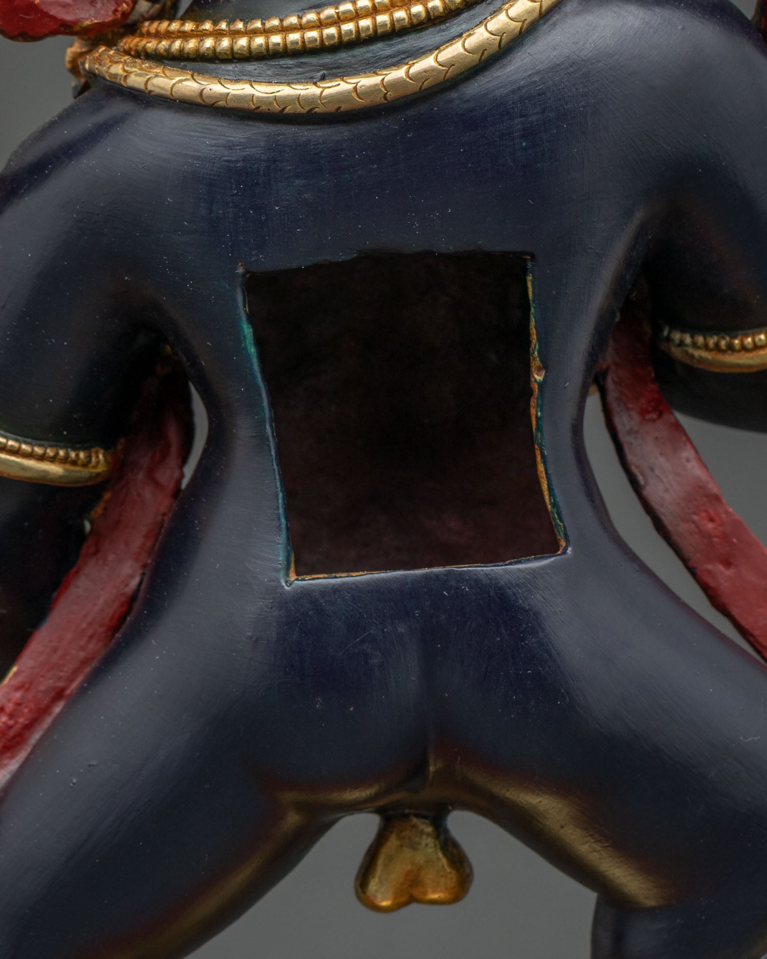 Black Dzambhala Statue | Traditional Buddhist Craftsmanship