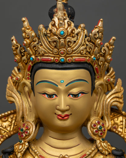 Chenrezig Statue | Handcrafted Tibetan Artwork