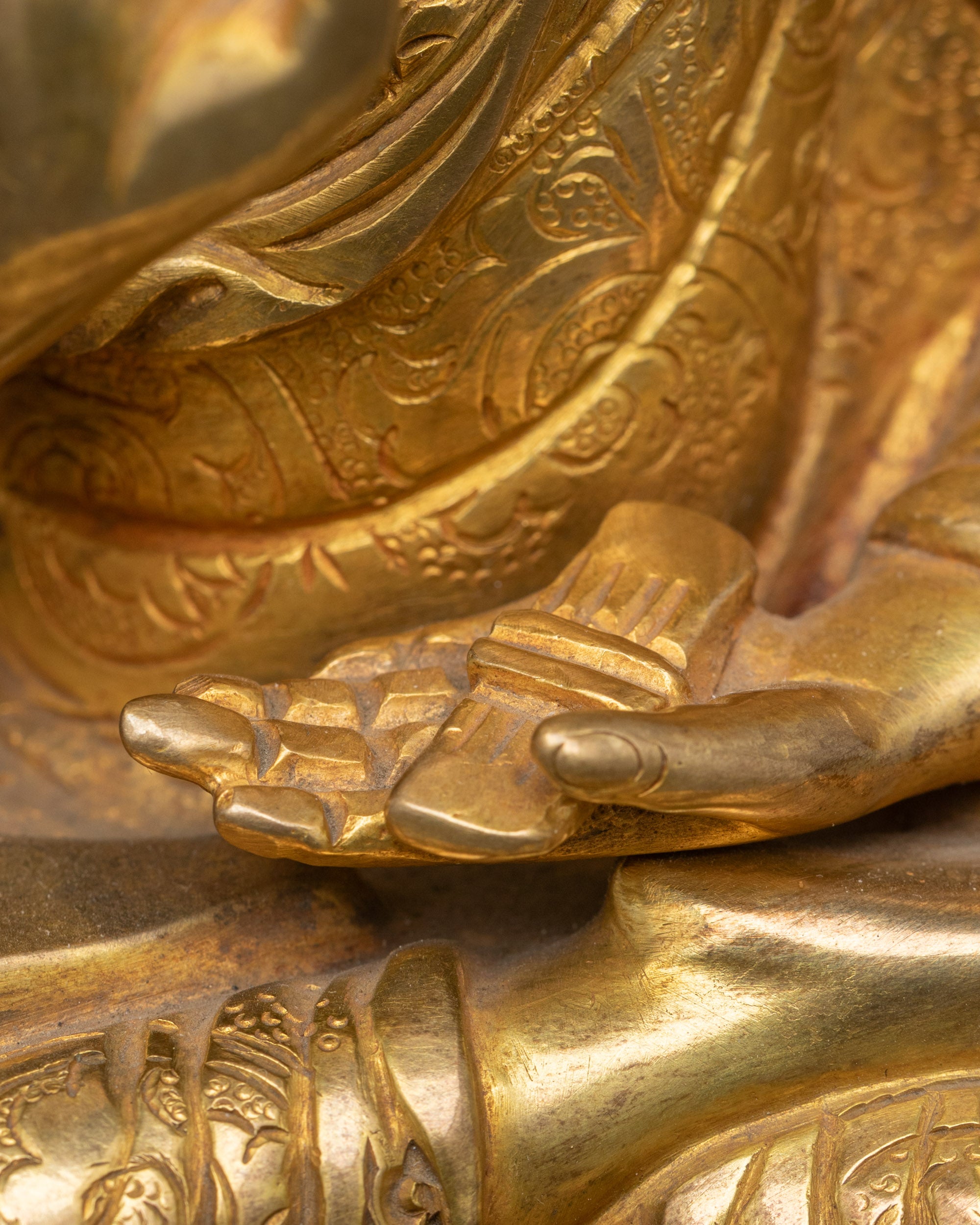 Je Tsongkhapa Statue Set – Handmade Buddhist Master Figures
