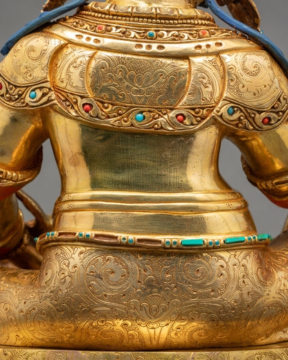 Tibetan Dzambhala Statue | God of Wealth for Prosperity