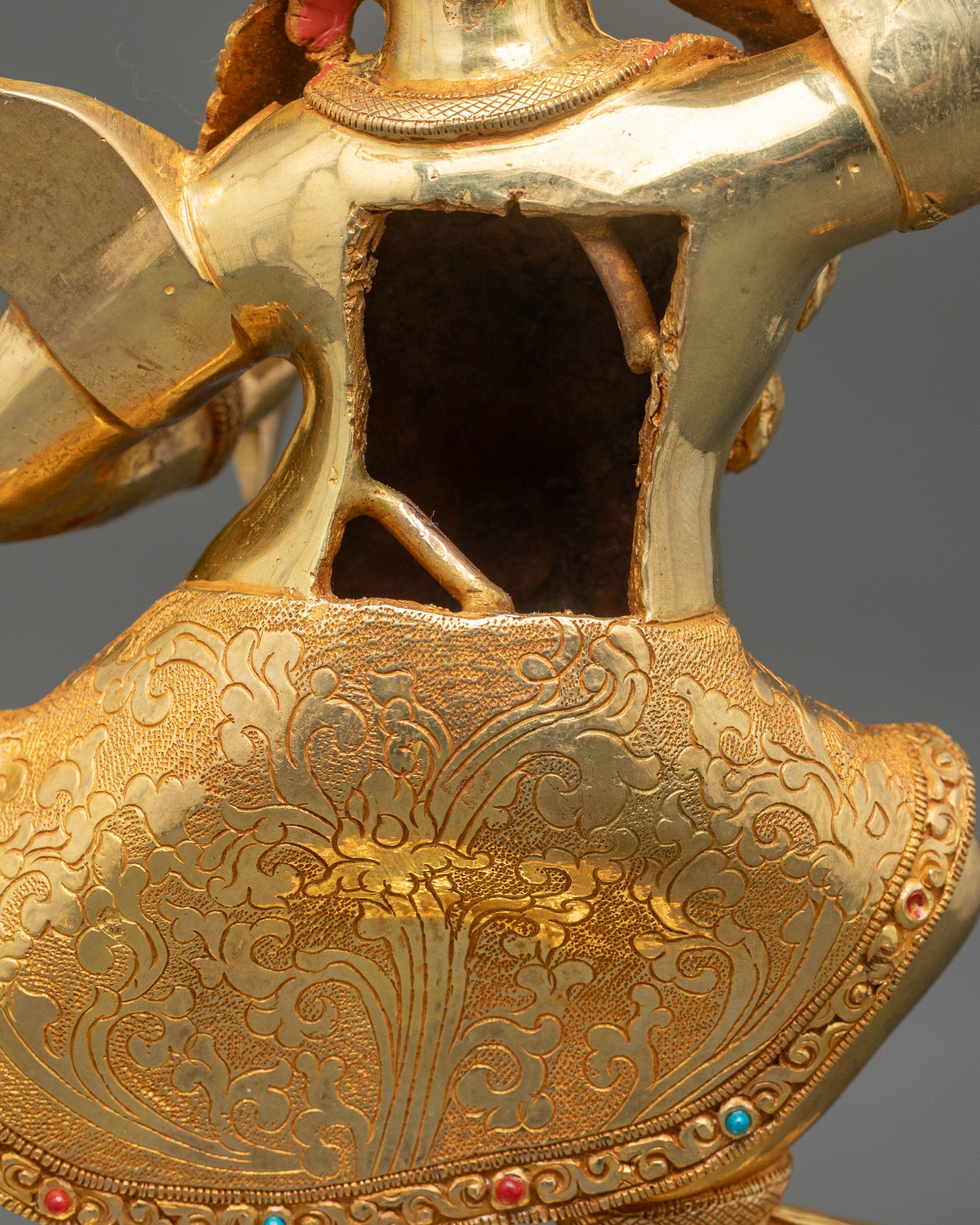 Wrathful Dorje Drolo Statue | Traditional Buddhist Decor