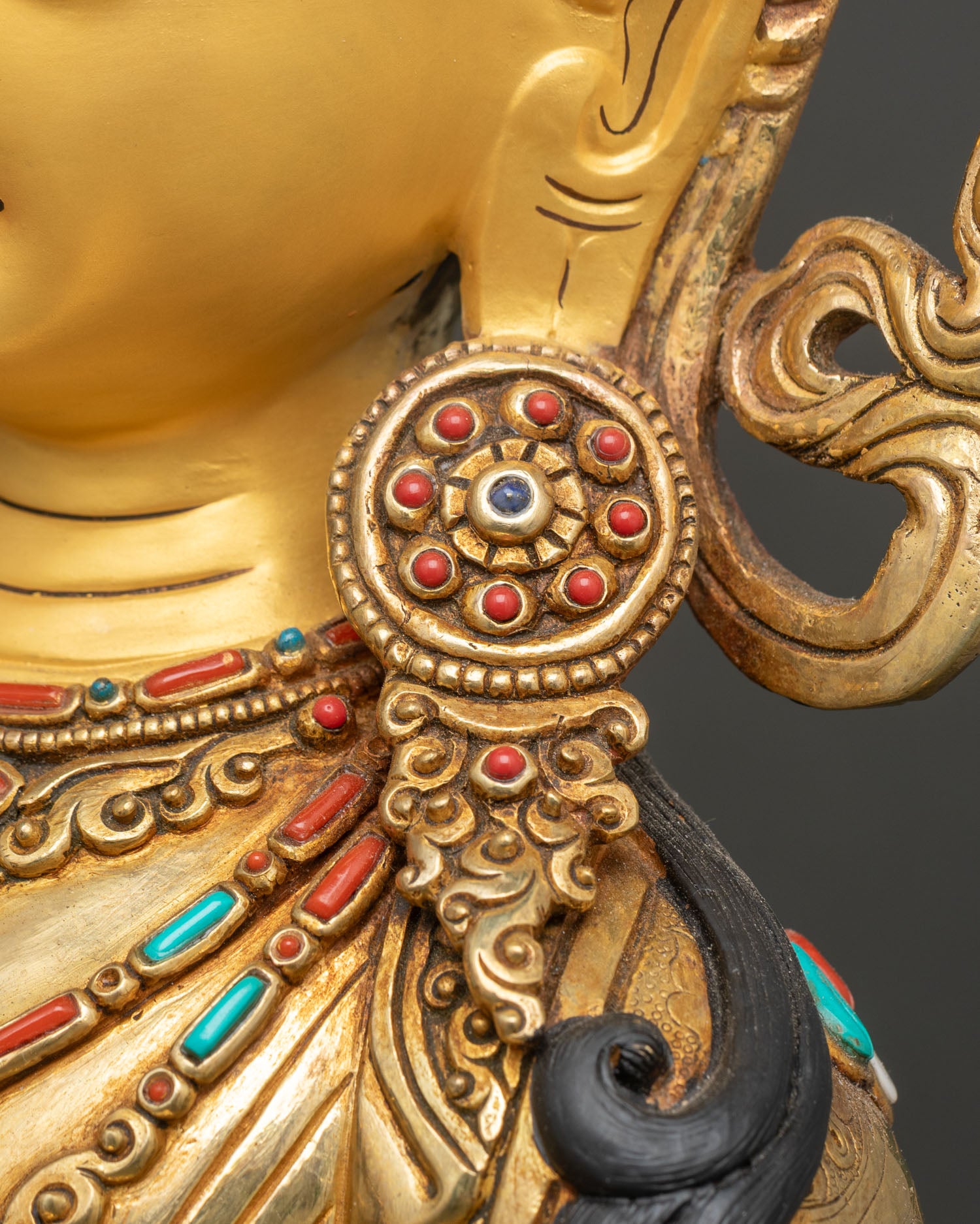 Vajrasattva Statue | Nepalese Deity for Karma Purification