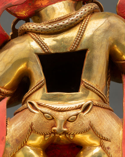Shakya Mahakala Statue for Shrine | Sacred Dharma Protector