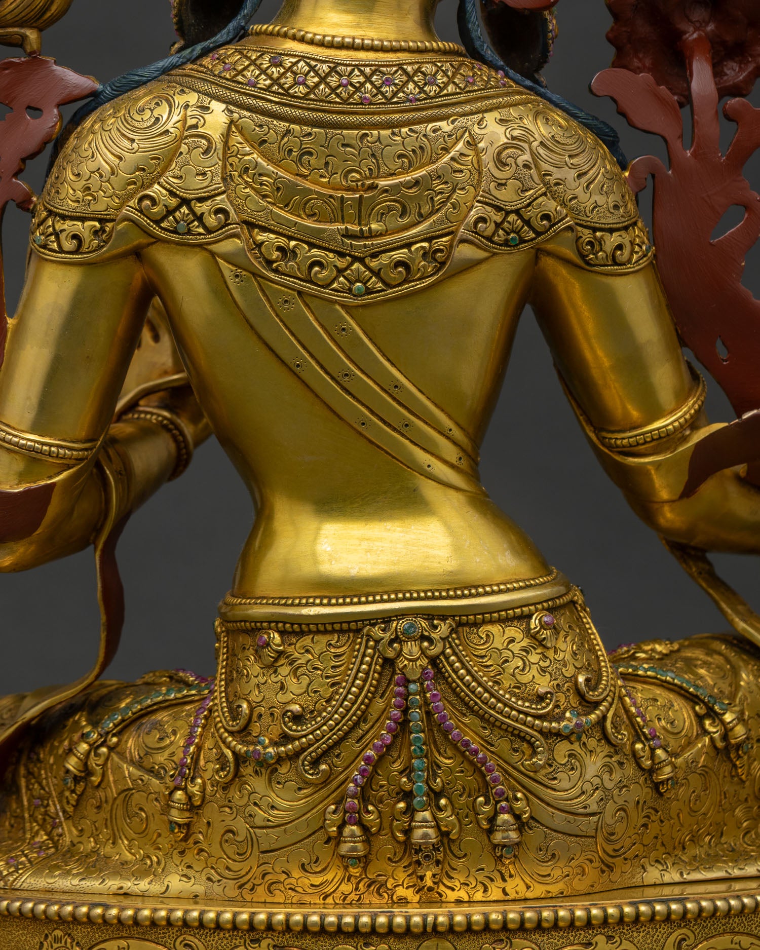 Compassionate Green Tara Statue for Healing and Protection