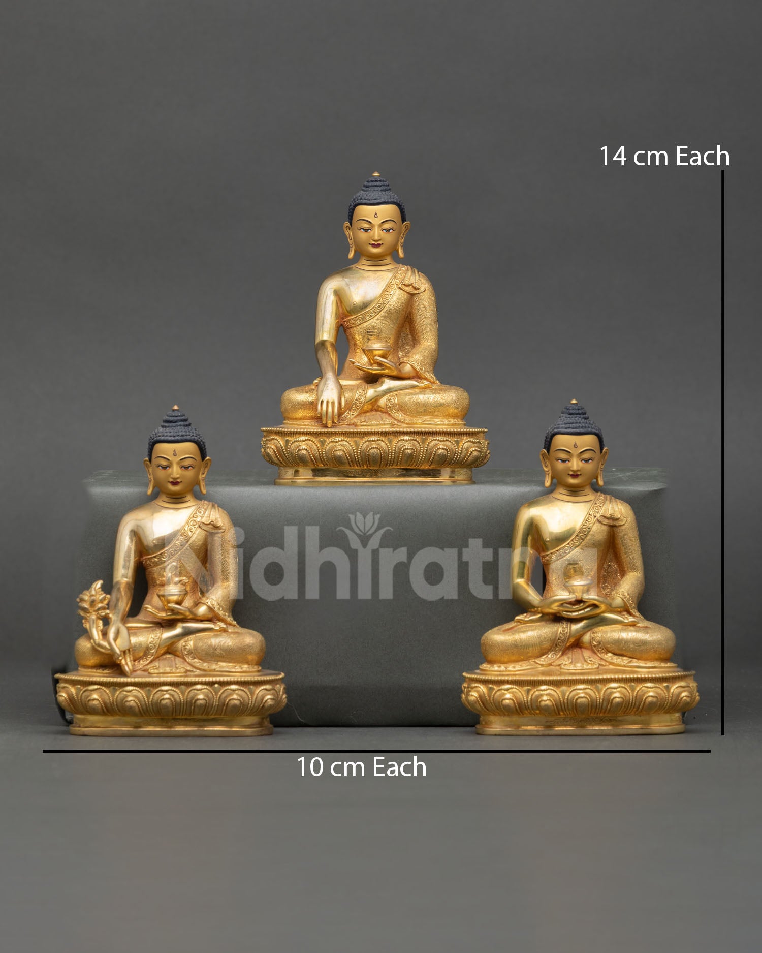 Three Buddha Set