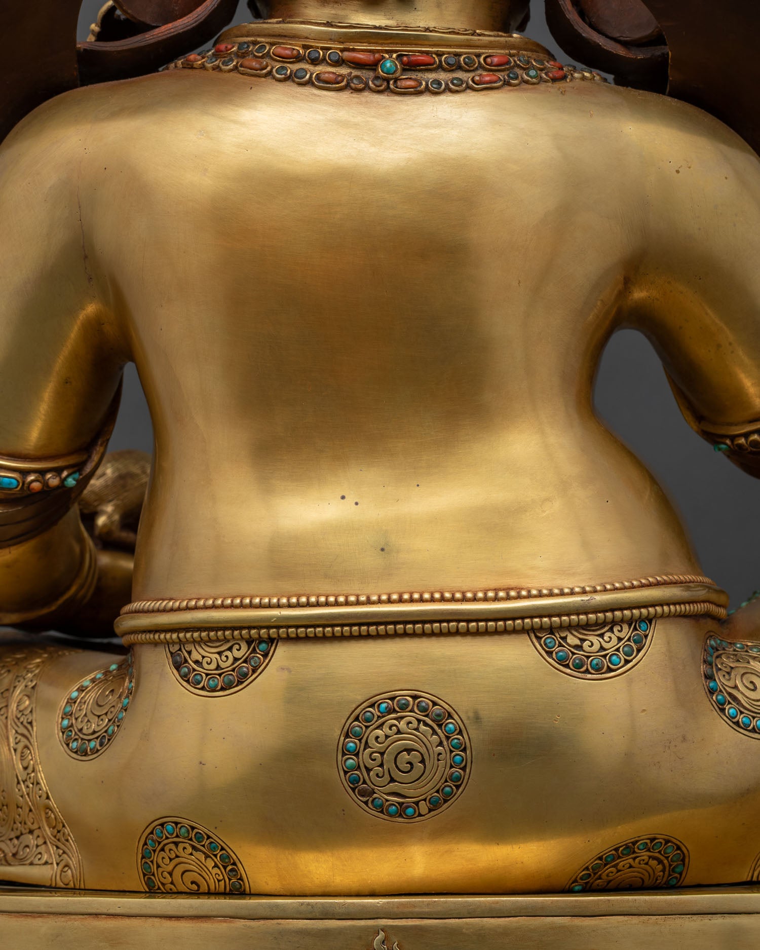 Dzambhala Statue from Nepal | Deity of Wealth and Prosperity