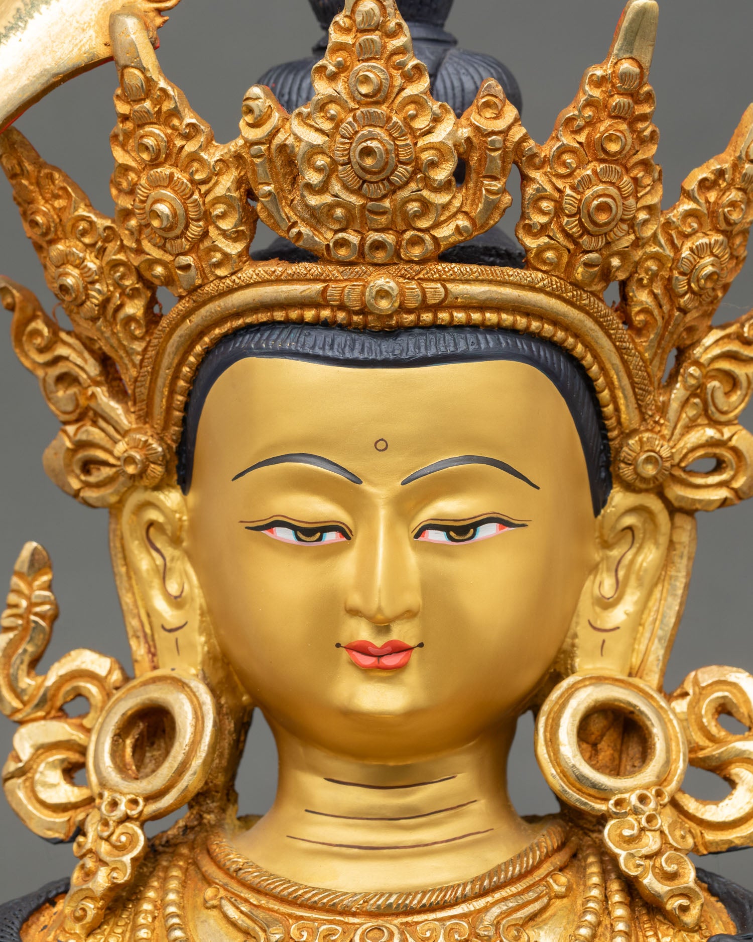 Bodhisattva Manjushri Statue for Sacred Home Decor