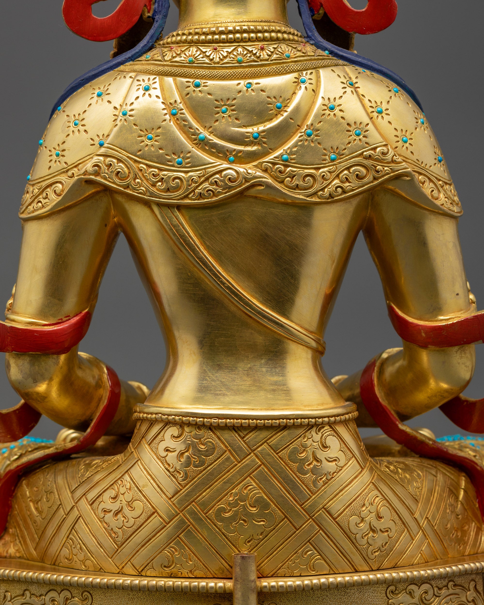 Invite Longevity with Premium Amitayus Statue | Nepalese Spiritual Art