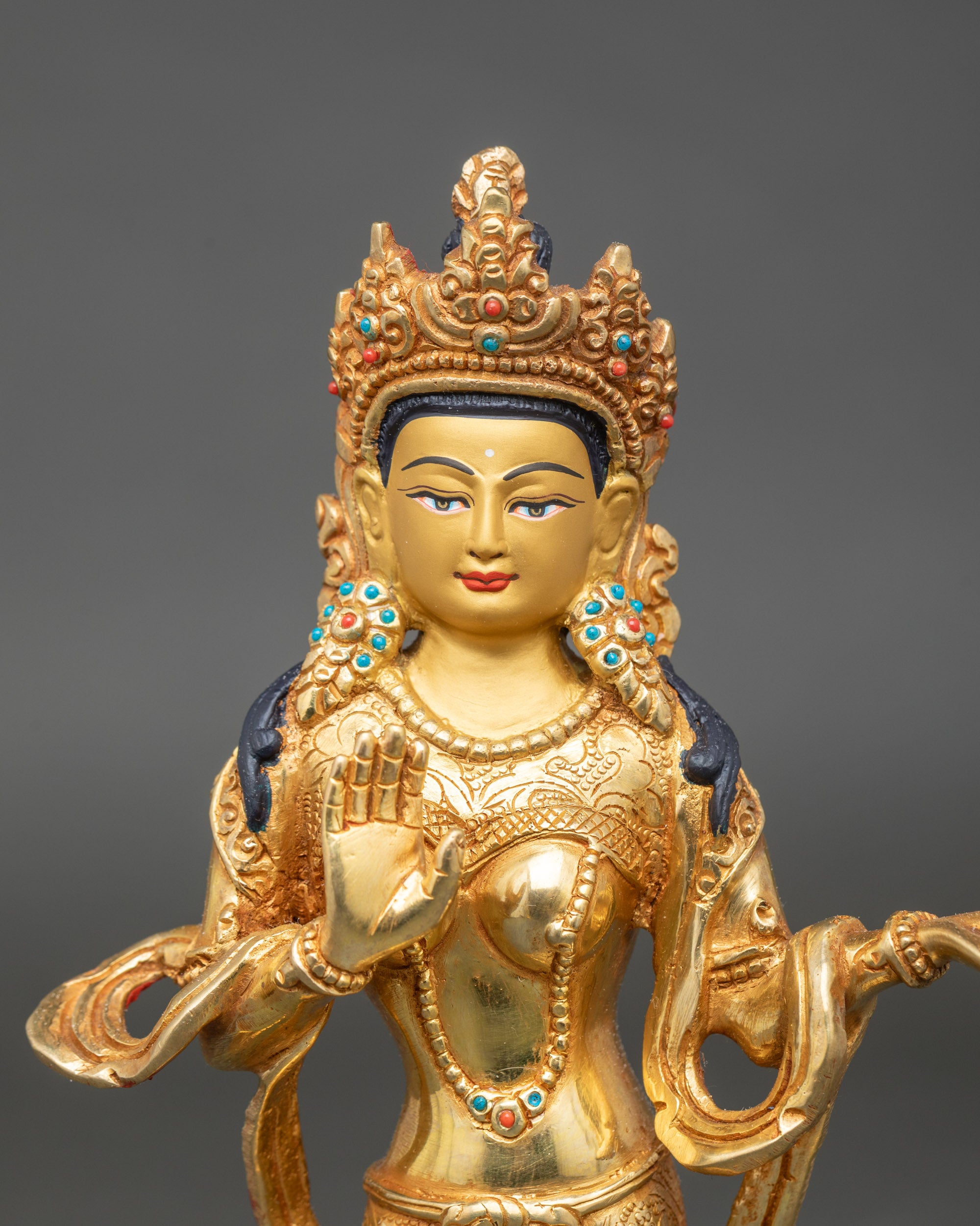 Yeshe Tsogyal and Mandarava Statue – Tibetan Wisdom Goddesses