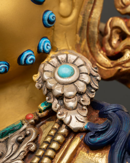 Vaishravana Namtoshe Statue | Vajrayana Buddhist Wealth Guardian Icon