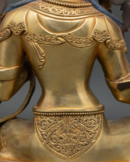 Green Tara Statue for Healing Energy | Buddhist Compassion Deity