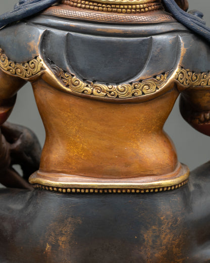 Dzambhala Statue – Authentic Nepalese Wealth Deity Sculpture