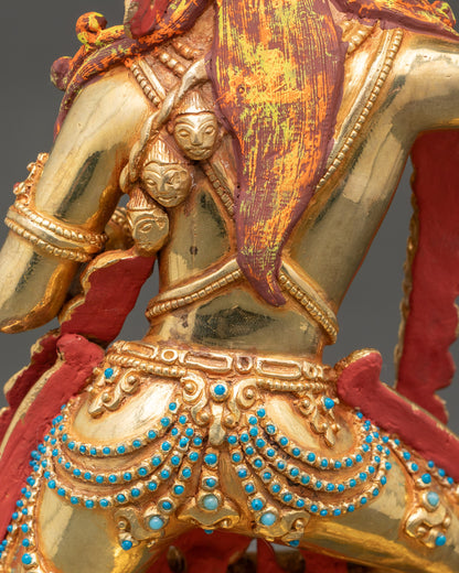 Wrathful Dorje Phagmo | Handcrafted Tibetan Dakini Sculpture