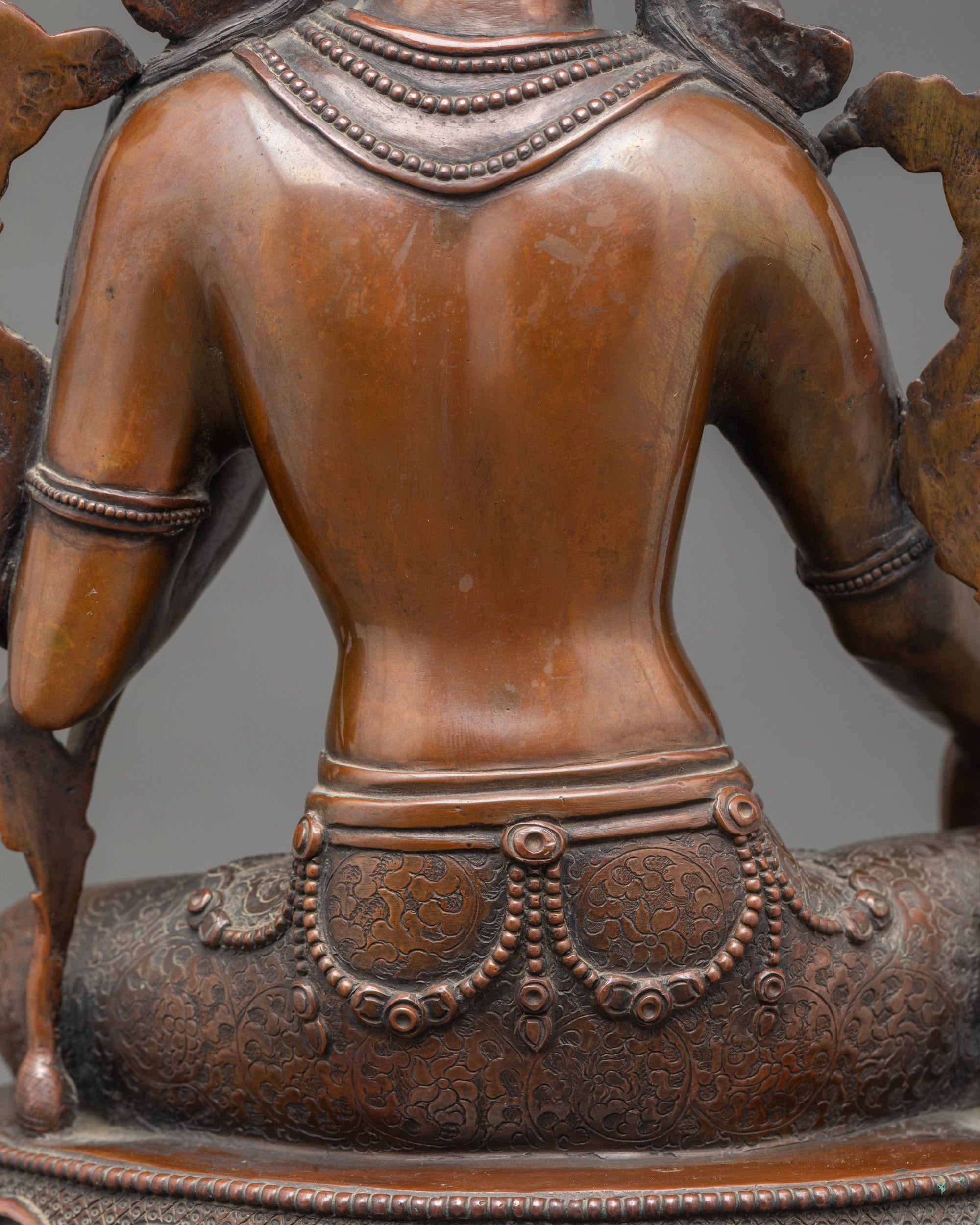 Handcrafted Green Tara Idol | Meditation and Spiritual Blessings