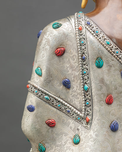 Buddha Altar Statue | Authentic Nepalese Artisan Meditation Figure