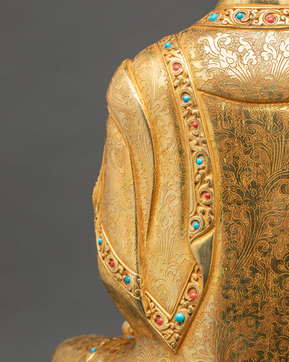 Enlightened Buddha Statue | Handcrafted Nepalese Meditation Figure