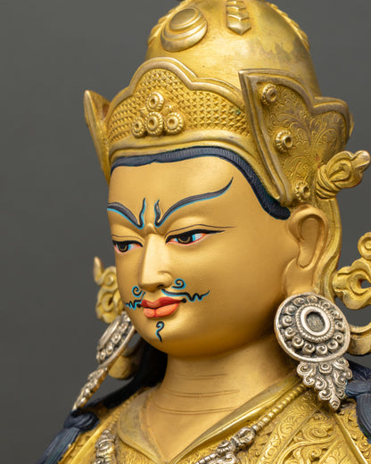 Guru Rinpoche Statue | Sacred Himalayan Art for Spiritual Space