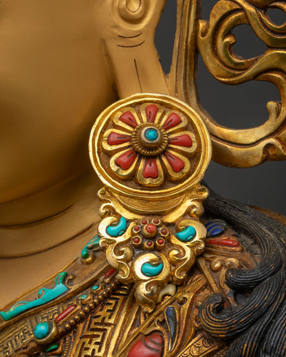 Life-Size Guru Rinpoche Statue | Embodiment of Tantric Enlightenment