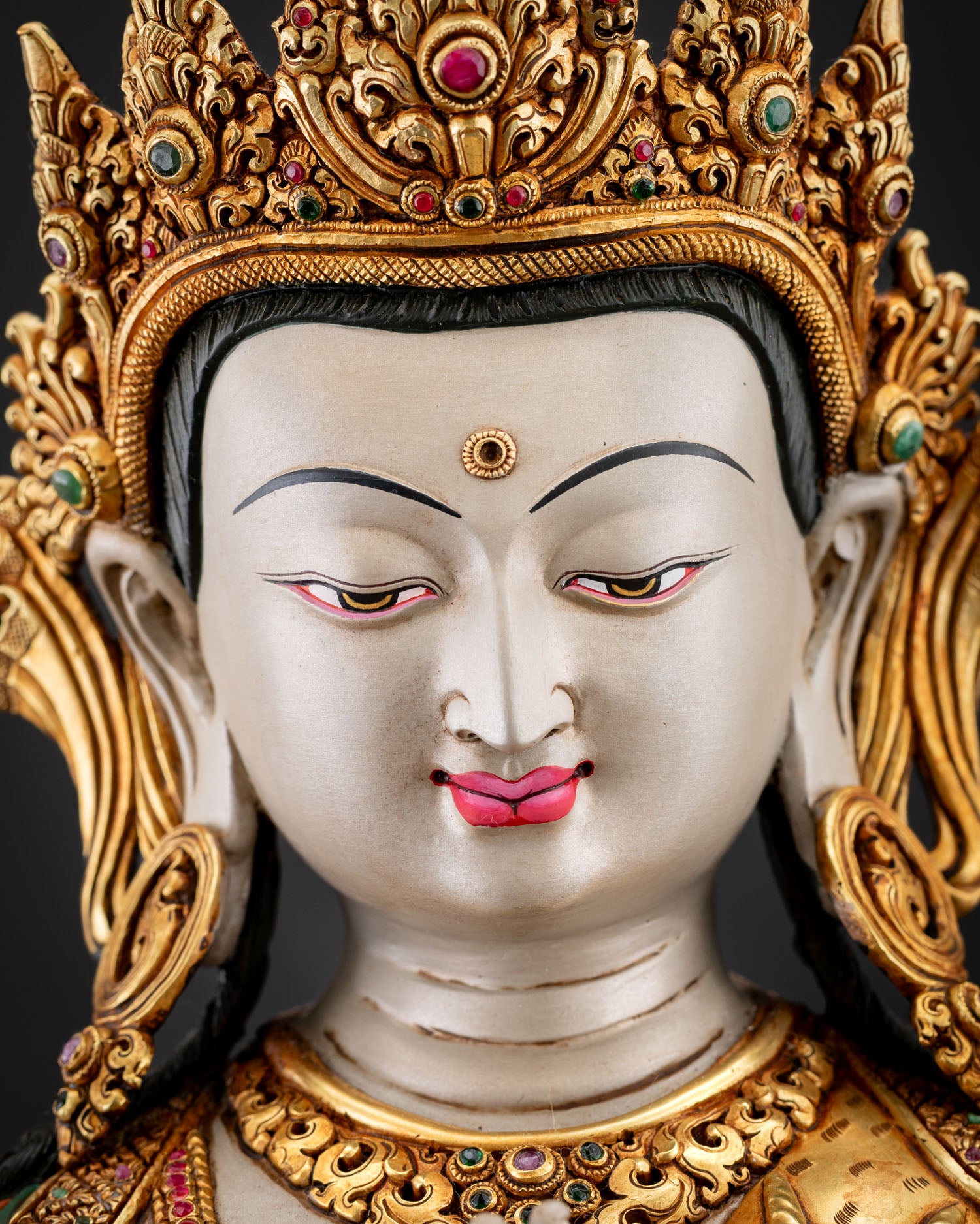 Chenrezig Statue | Museum-Quality Tibetan Buddhist Artwork