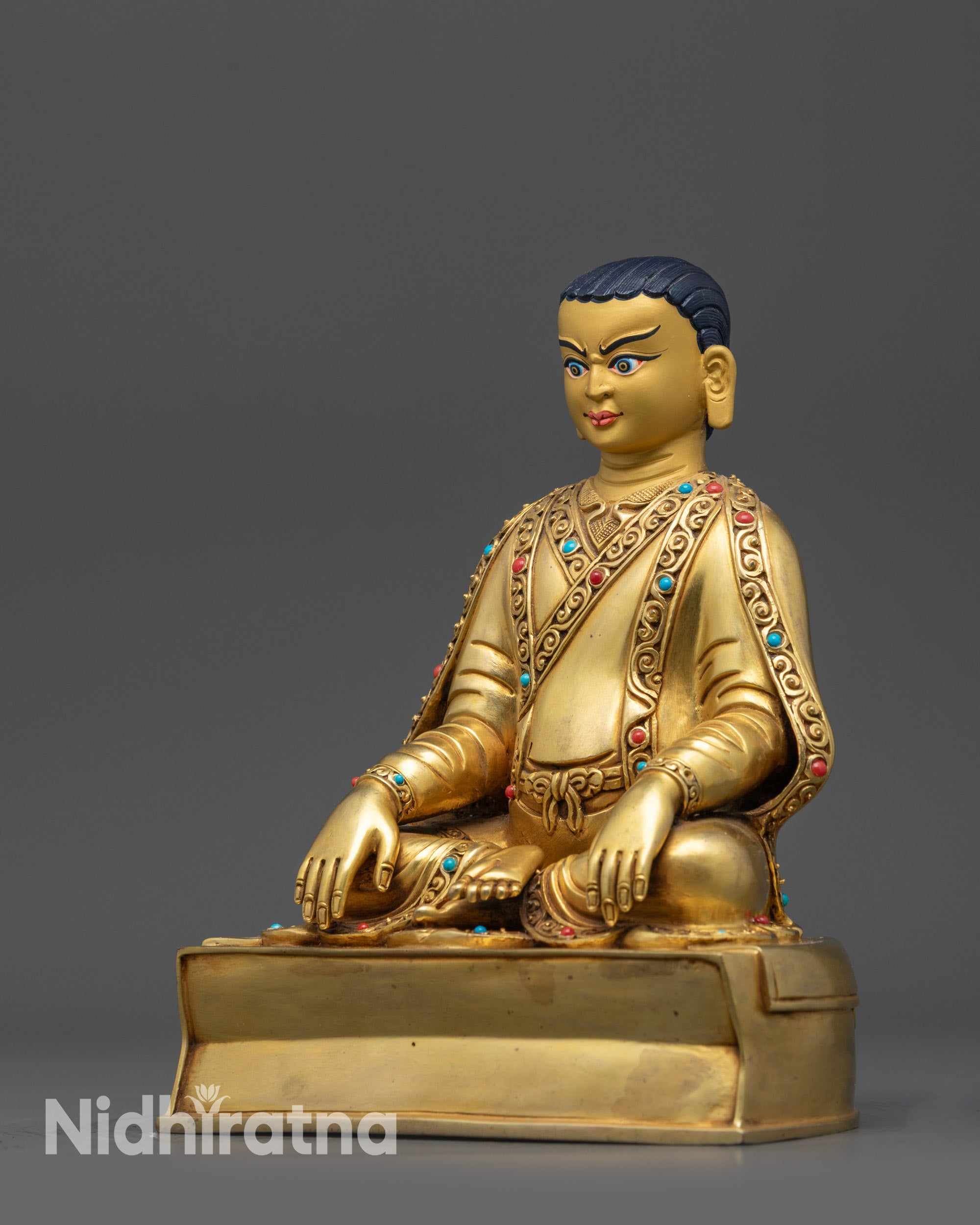 Marpha Statue Set | Tibetan Buddhist Masters Handcrafted Figures