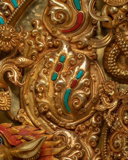 Jowo Rinpoche with Throne