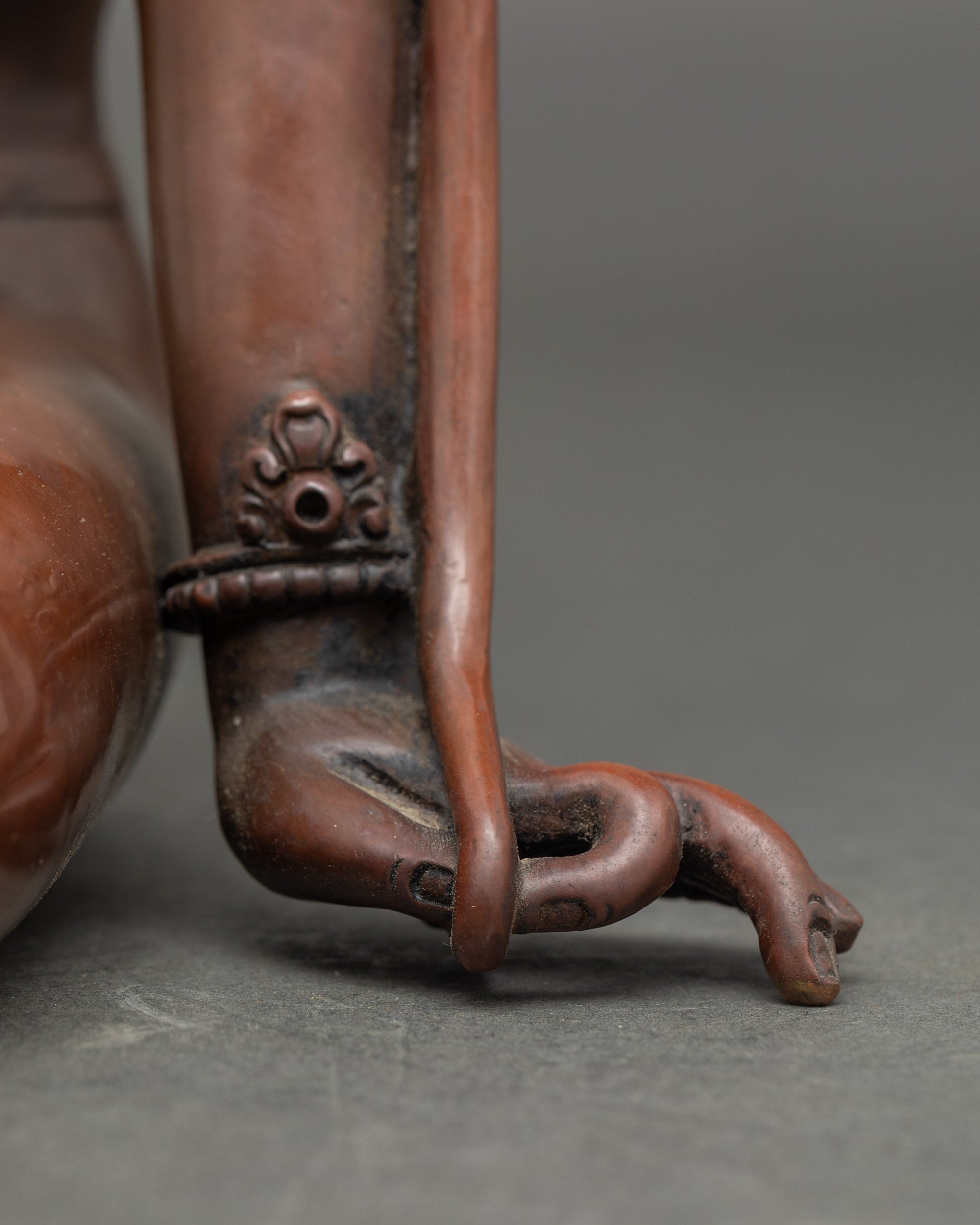 Handcrafted Two Arm Chenrezig Statue for Inner Peace