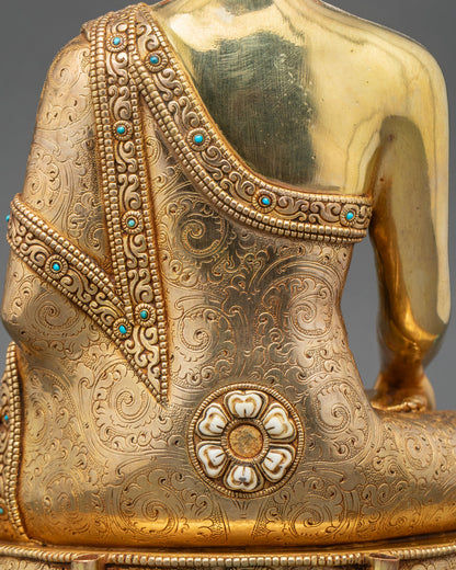 Buddha Shakyamuni with Disciples | Himalayan Sacred Sculpture