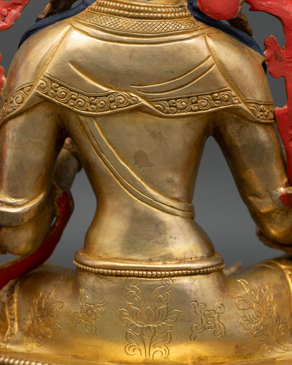 Green Tara Statue | Handmade Buddhist Compassion Deity