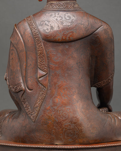 Nepalese Shakyamuni Buddha Statue for Meditation