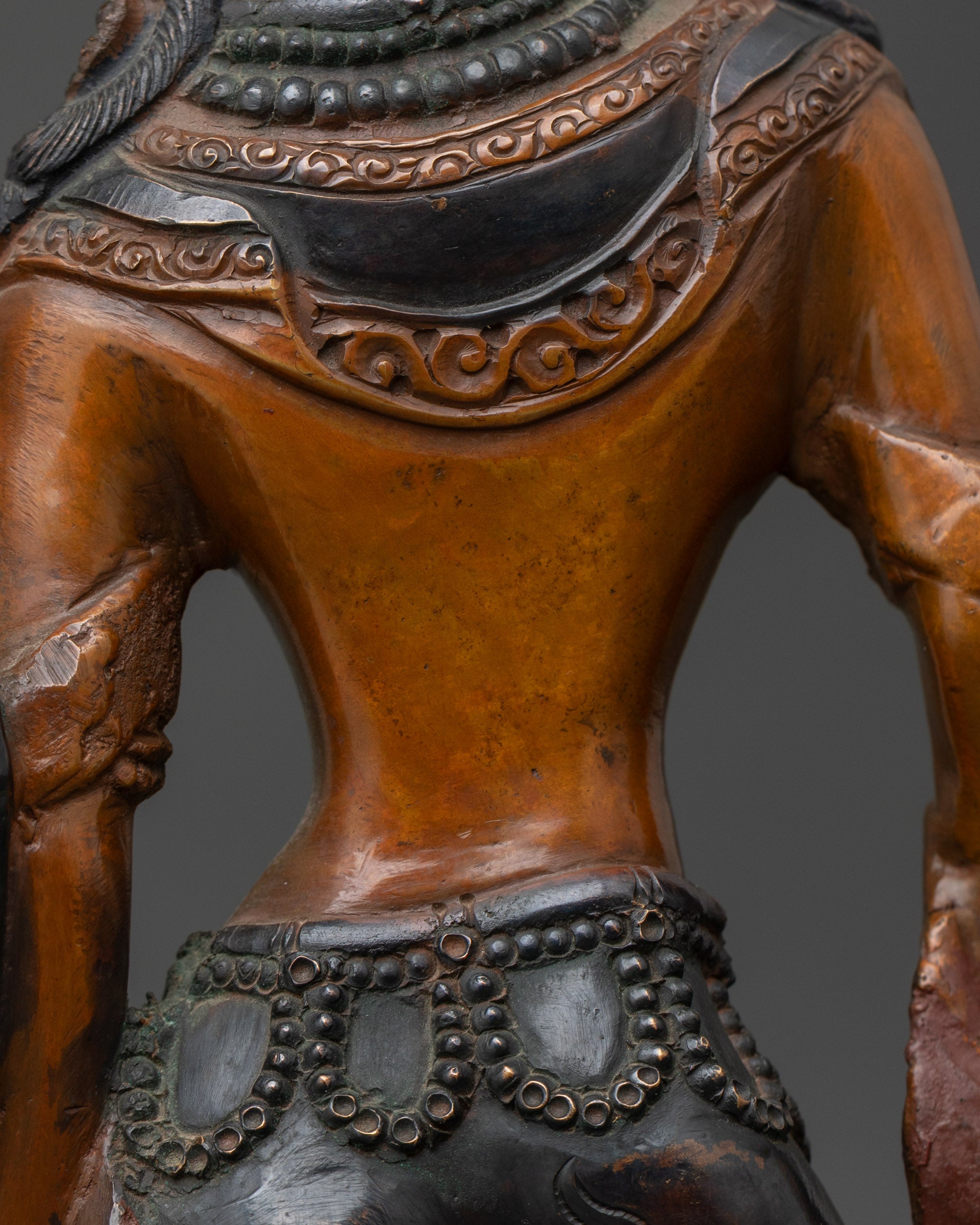 Sacred Chenrezig Statue in Standing Posture | Handcrafted Himalayan Art