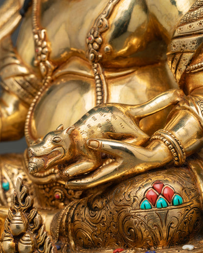 Dzambhala Statue – Embodiment of Prosperity and Financial Blessings