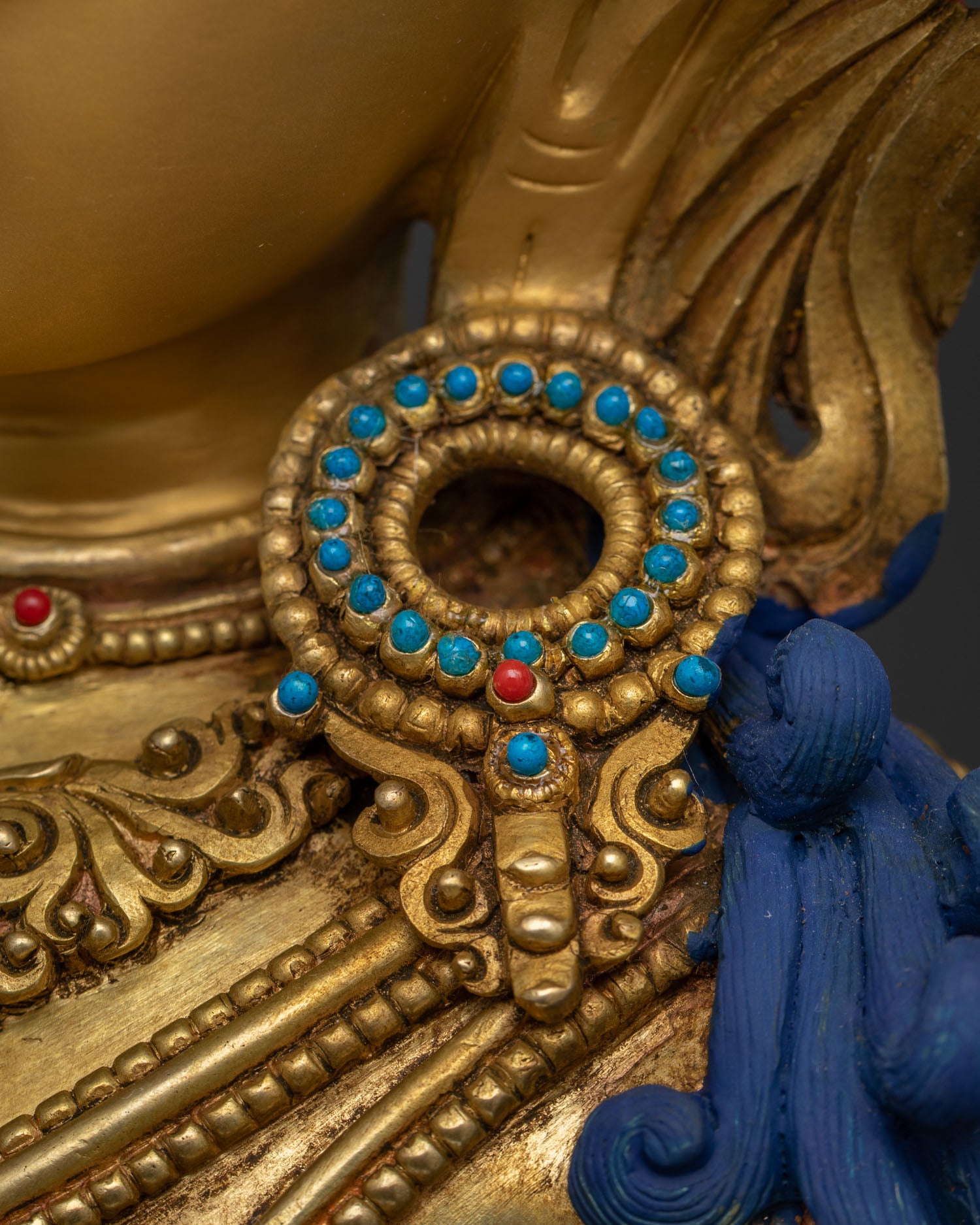 Manjushri Statue Seated in Lalitasana | Bodhisattva of Wisdom