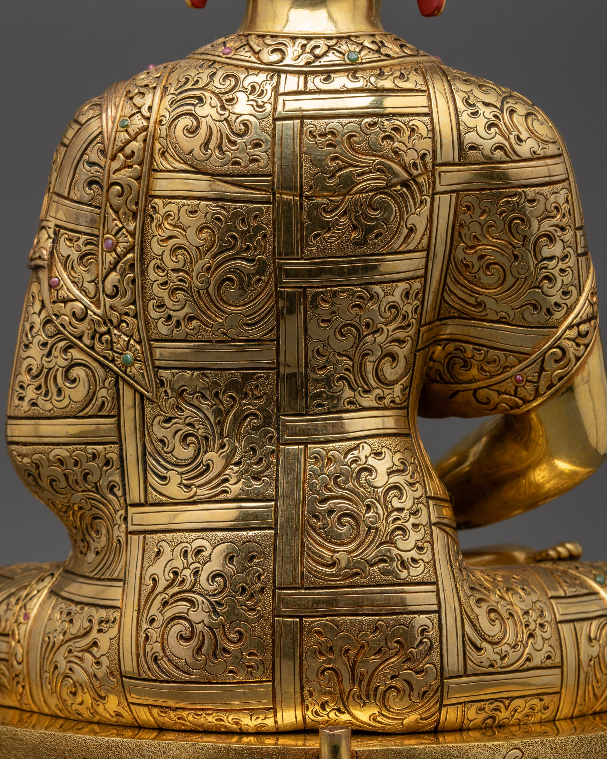Buddha of Infinite Light Amitabha Statue | Traditional Himalayan Art