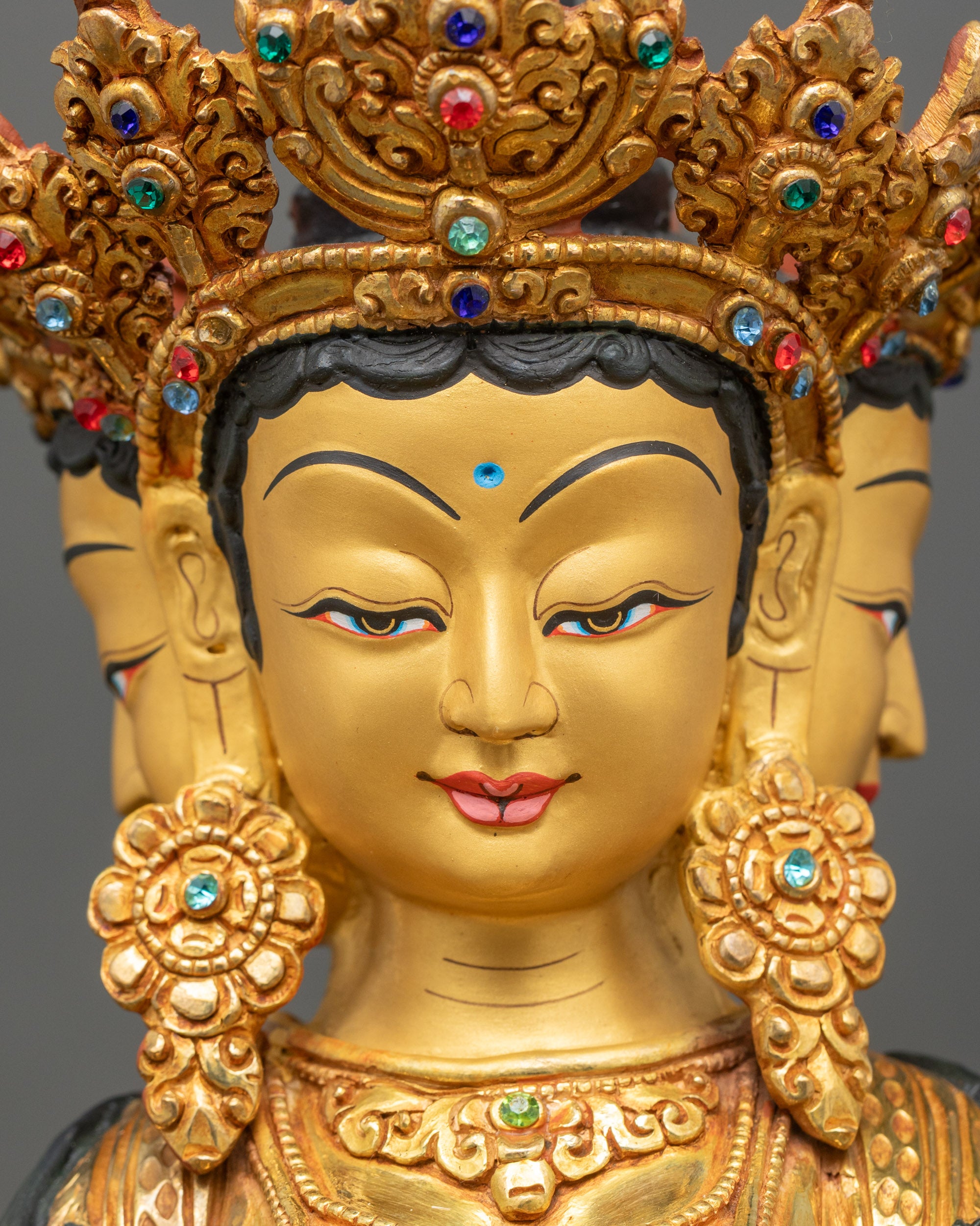 Vasudhara Statue - Buddhist Goddess of Prosperity  and Abundance