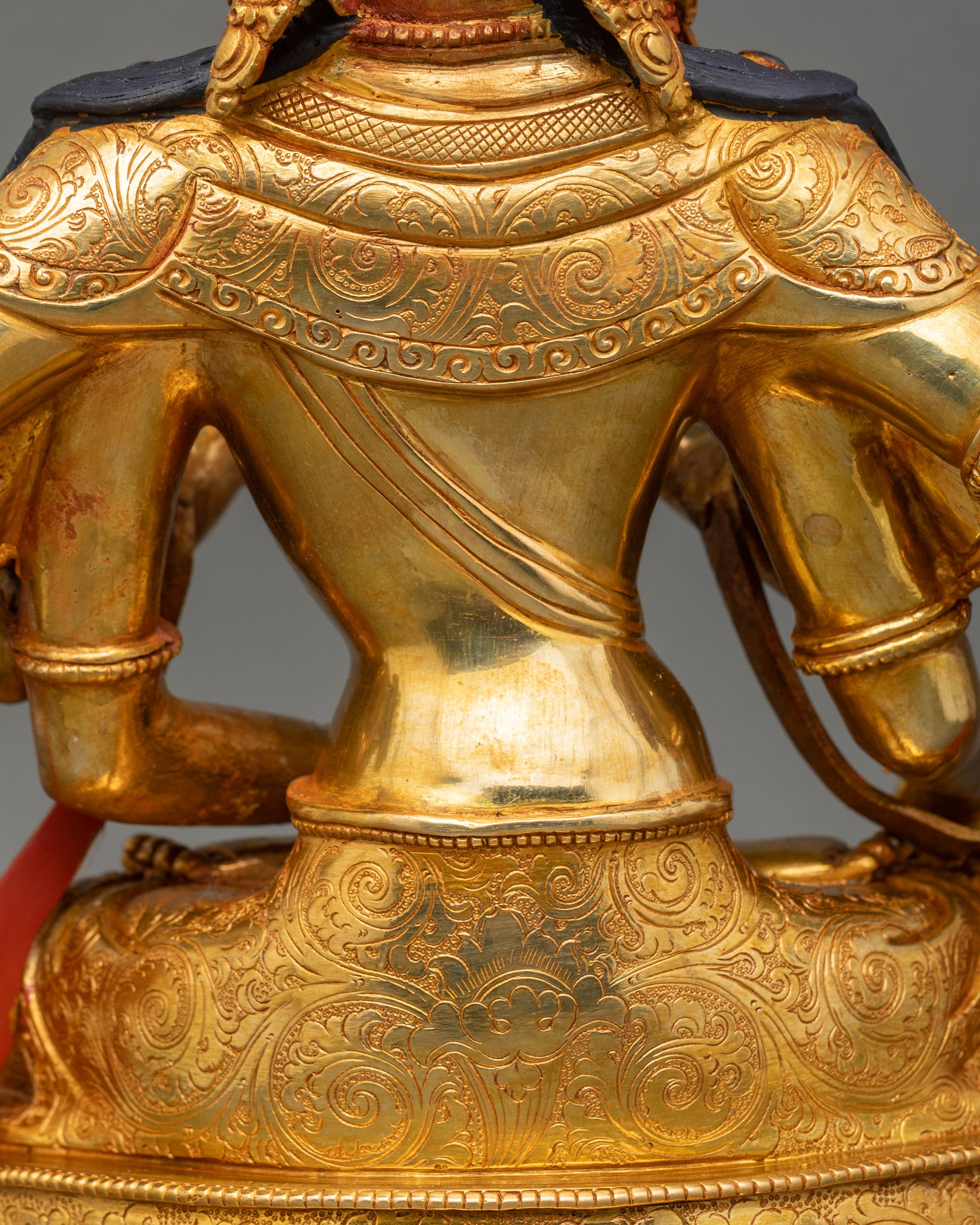 Gold Namgyalma Statue – Buddhist Deity of Longevity & Purification