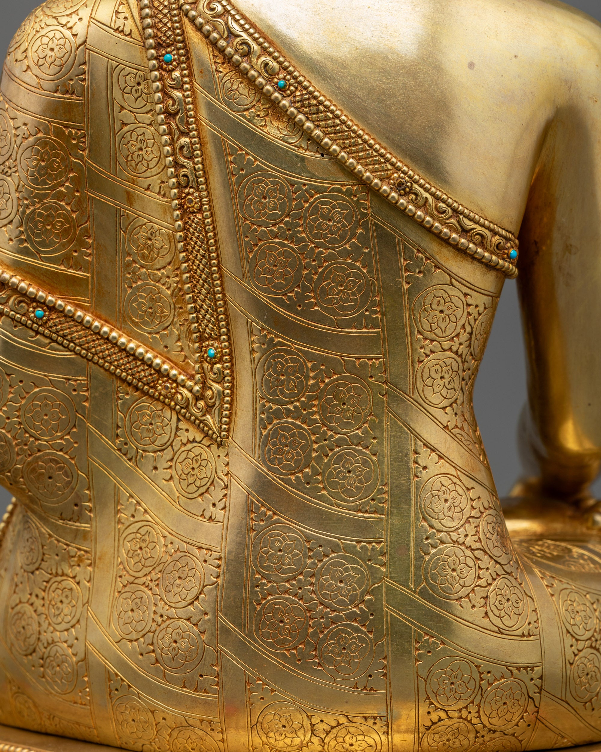 Authentic Nepalese Shakyamuni Buddha Sculpture | Scenery Buddha Statue