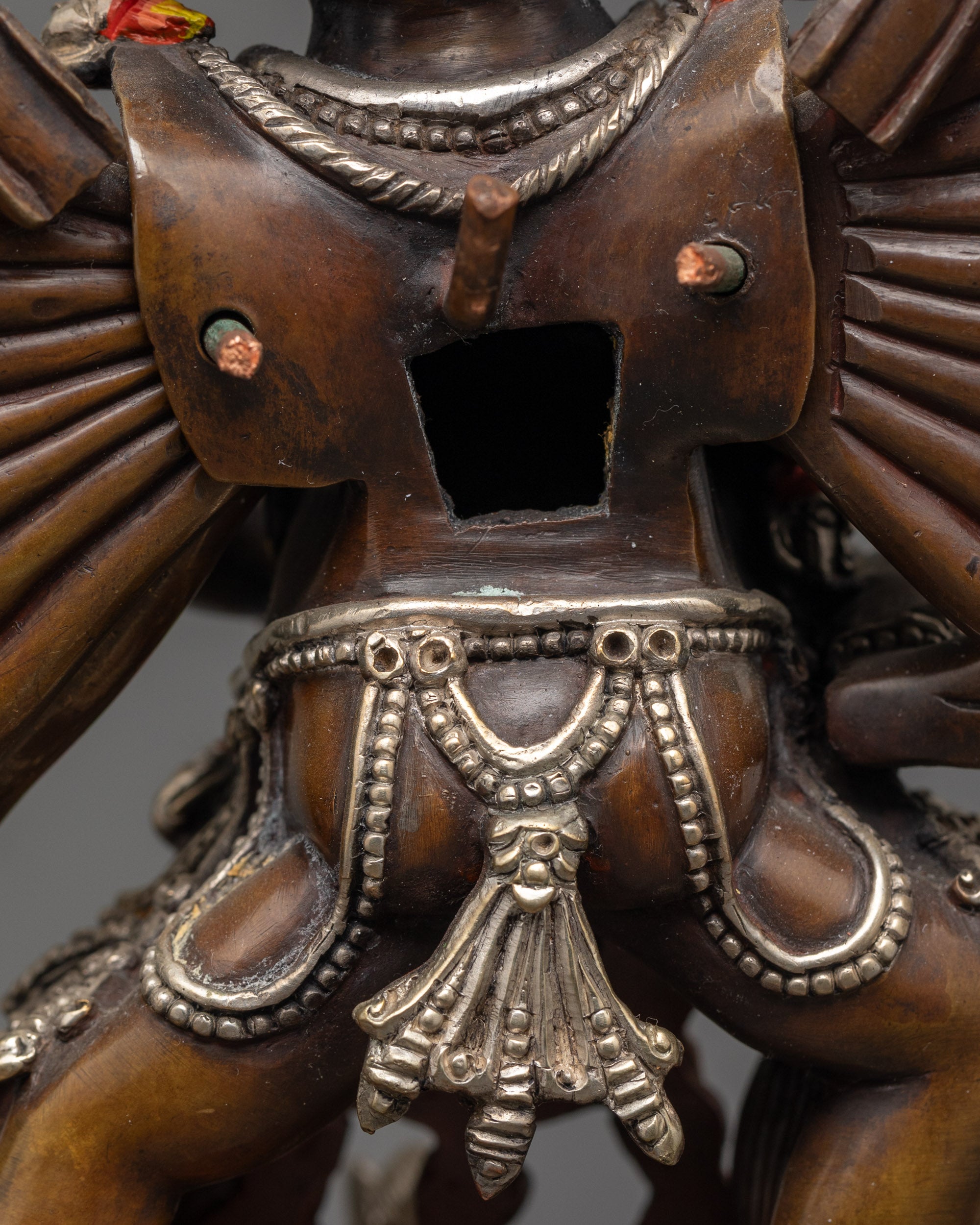 Oxidized Vajrabhairava Yamantaka Statue | Handcrafted Buddhist Art