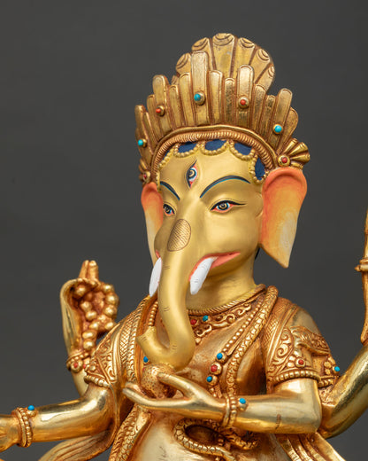 Ganesh Statue | Handmade Nepalese Spiritual Artwork