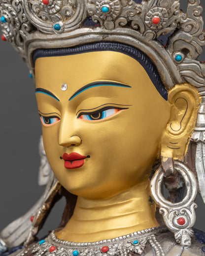 Handmade Maitreya Buddha Statue from Nepal | Future Buddha Art