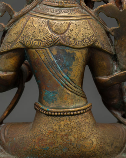 Green Tara Statue